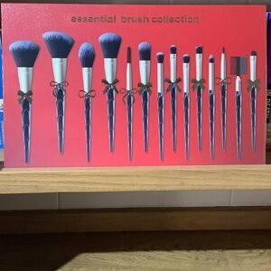 Luxury Brush Set - Silver and Black